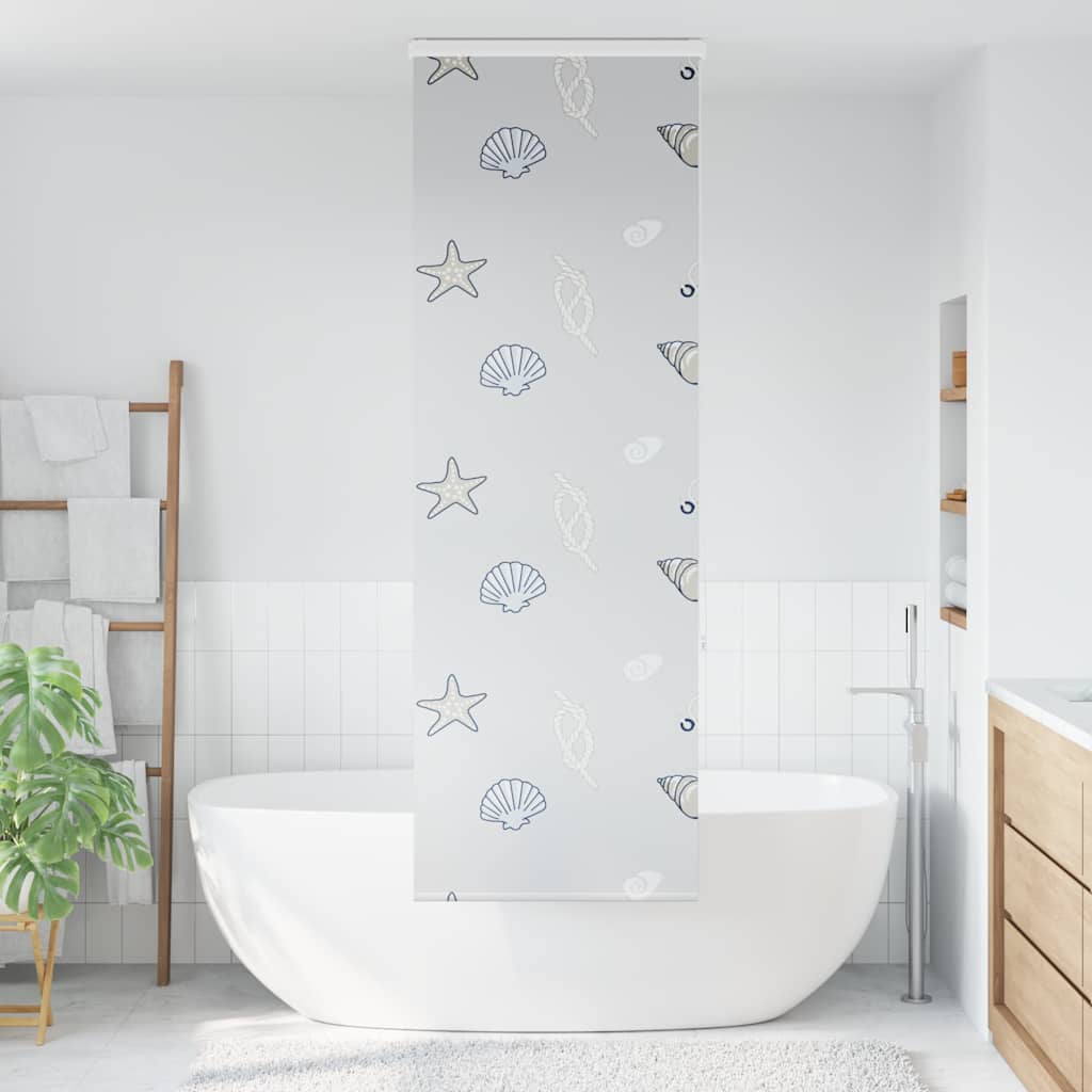 Rolo zavjesa za tuš s kazetom 80x240 cm širina tkanine 76 cm