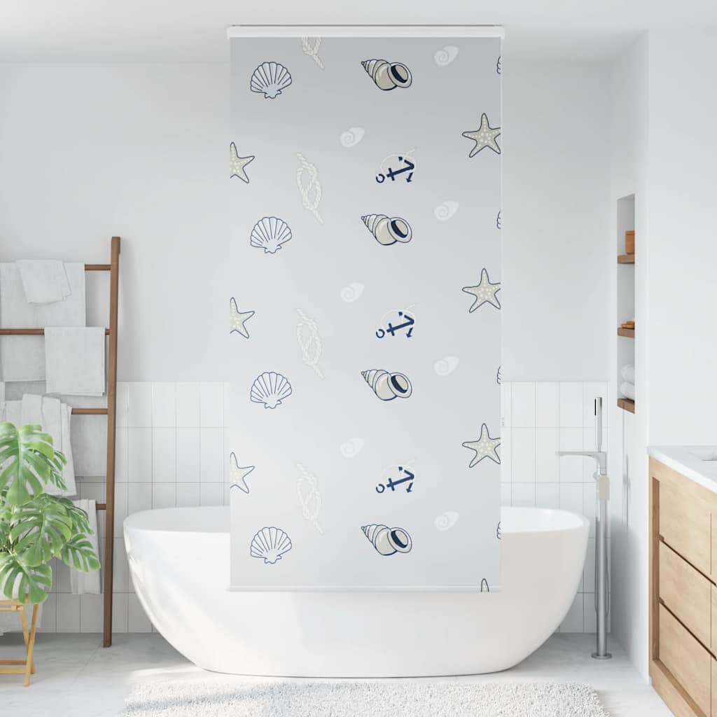 Rolo zavjesa za tuš s kazetom 100x240 cm širina tkanine 96 cm