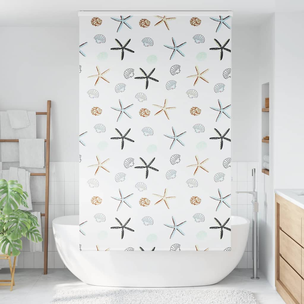 Rolo zavjesa za tuš s kazetom 130x240 cm širina tkanine 126 cm