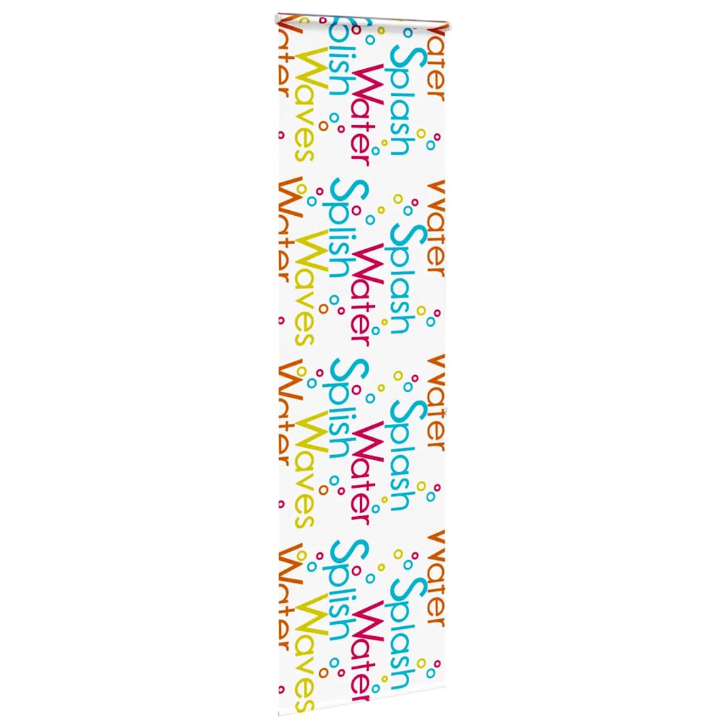 Rolo zavjesa za tuš s kazetom 60x240 cm širina tkanine 56 cm