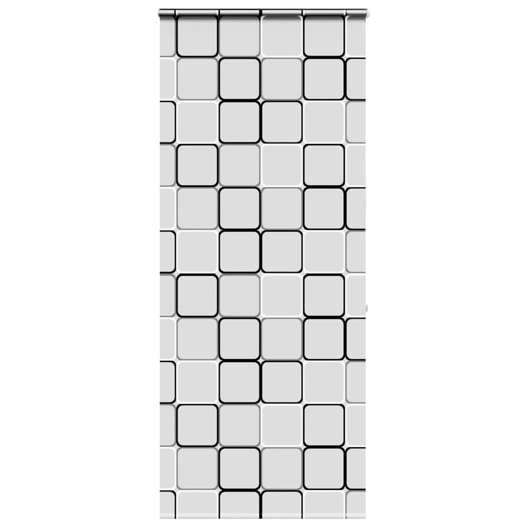 Rolo zavjesa za tuš s kazetom 110x240 cm širina tkanine 106 cm