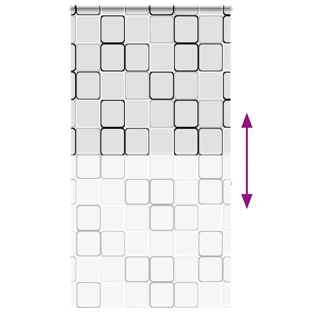 Rolo zavjesa za tuš s kazetom 120x240 cm širina tkanine 116 cm