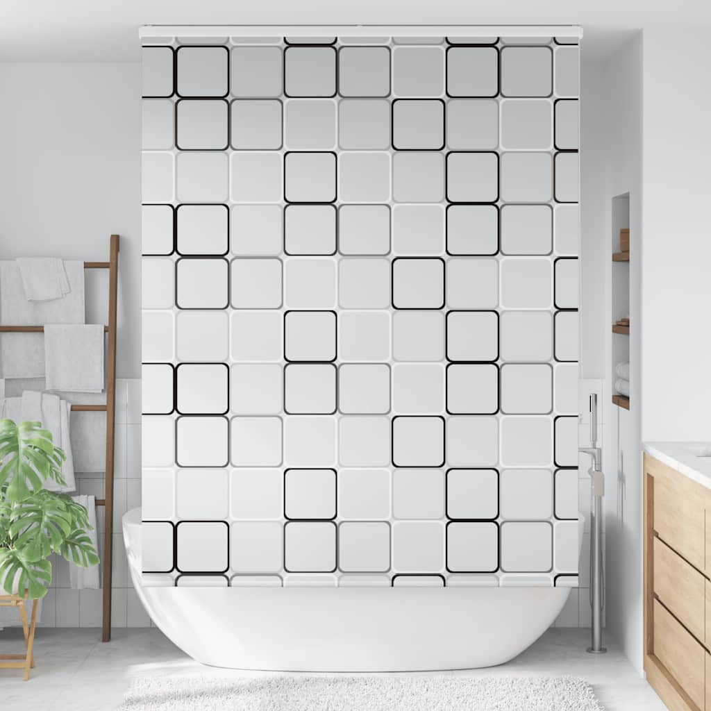 Rolo zavjesa za tuš s kazetom 150x240 cm širina tkanine 146 cm