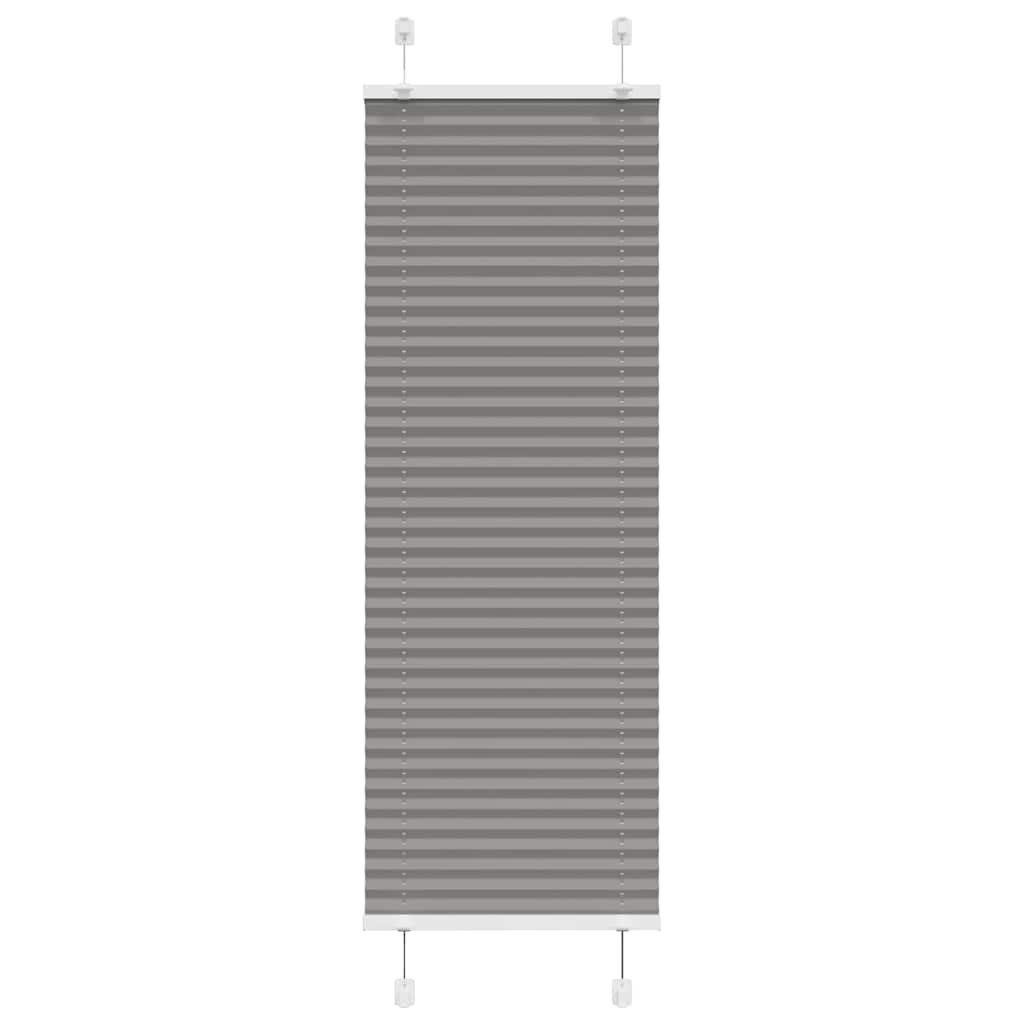 Plisirana roleta antracit 40x150 cm širina tkanine 39,4 cm