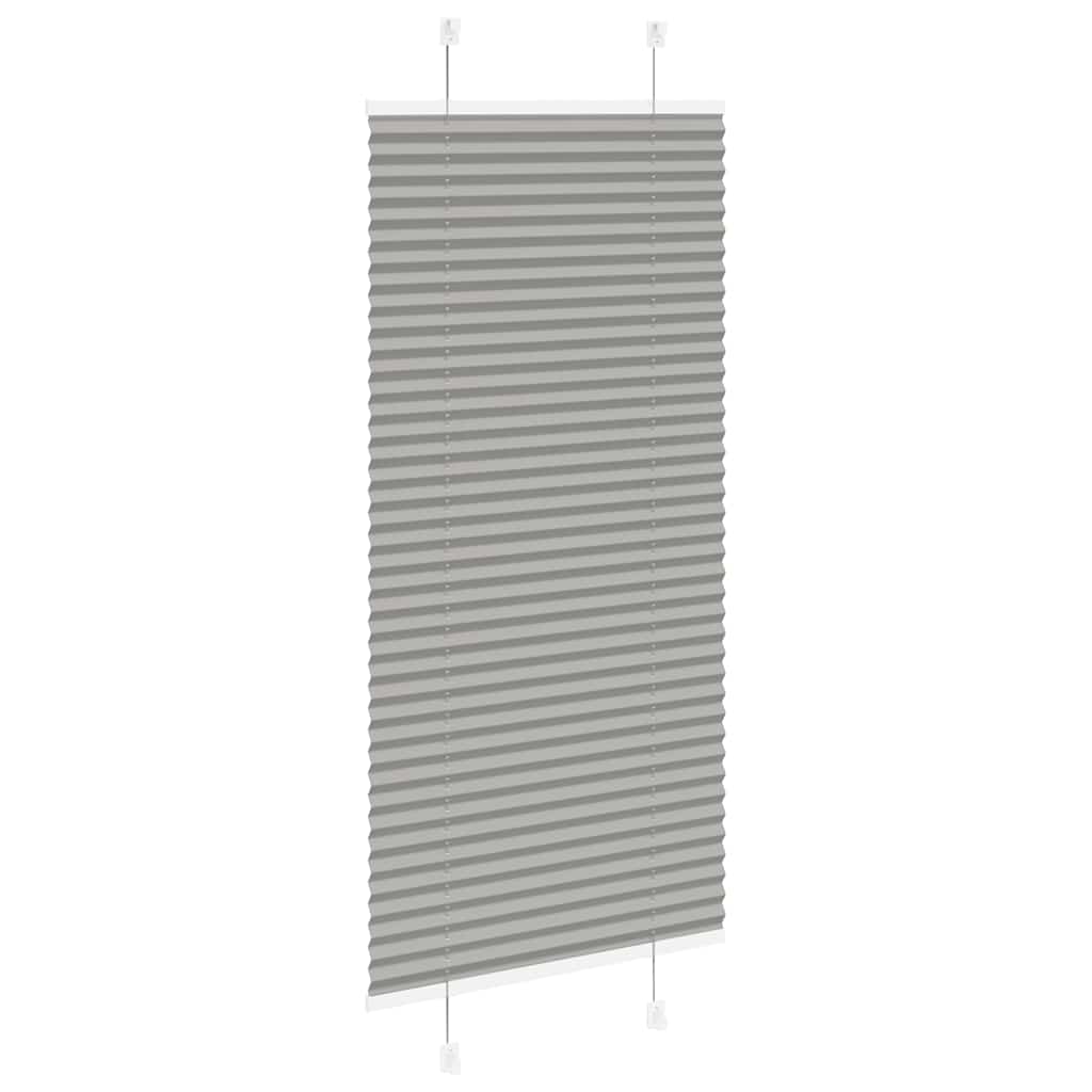 Plisirana roleta antracit 55x150 cm širina tkanine 54,4 cm