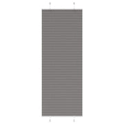 Plisirana roleta antracit 75x200 cm širina tkanine 74,4 cm