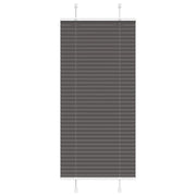 Plisirana roleta crna 55x150 cm širina tkanine 54,4 cm
