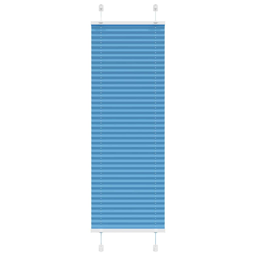 Plisirana zavjesa Plava 40x150 cm Širina tkanine 39,4 cm Poliester