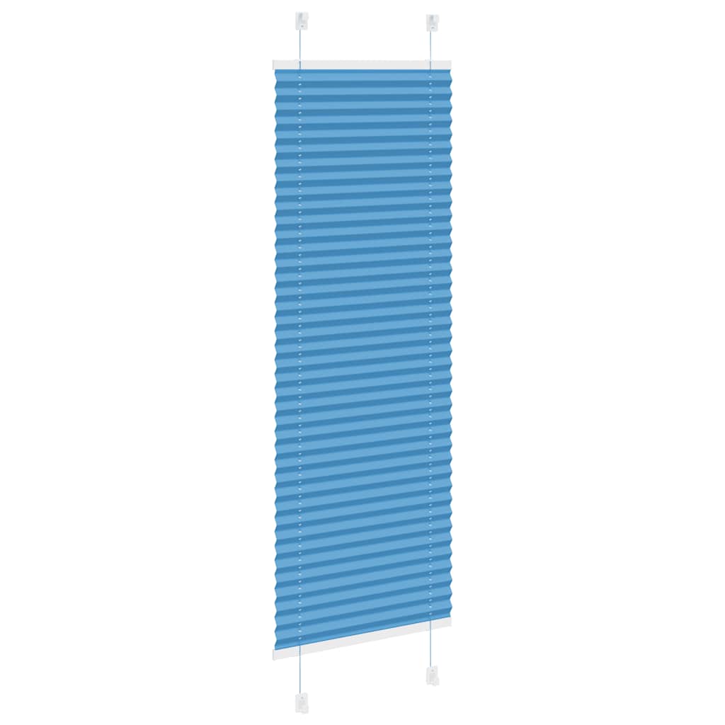Plisirana zavjesa Plava 50x150 cm Širina tkanine 49,4 cm Poliester