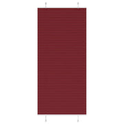 Plisirana zavjesa Bordo crvena 90x200 cm Širina tkanine 89,4 cm Poliester