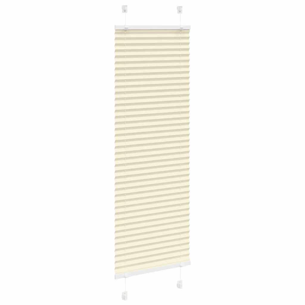 Plisirana roleta krem 50x150 cm širina tkanine 49,4 cm