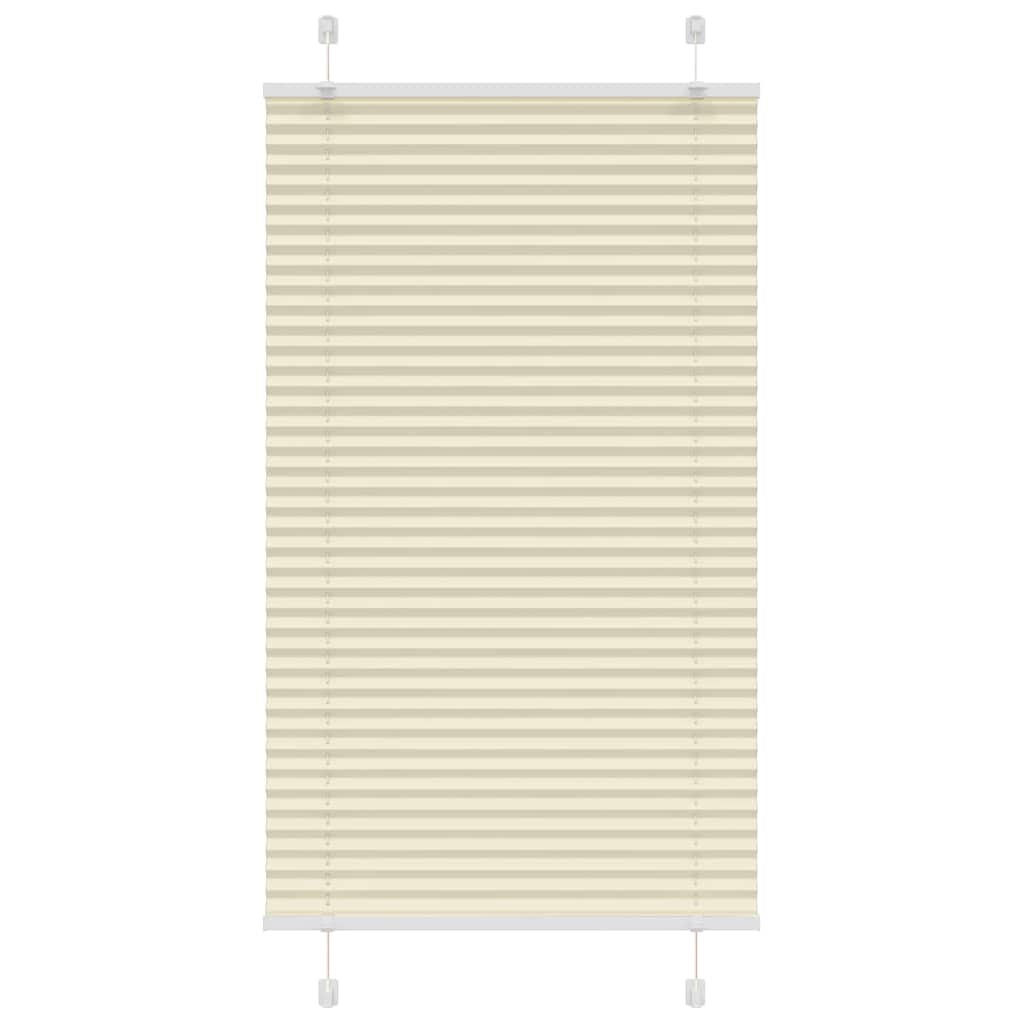 Plisirana roleta krem 70x150 cm širina tkanine 69,4 cm