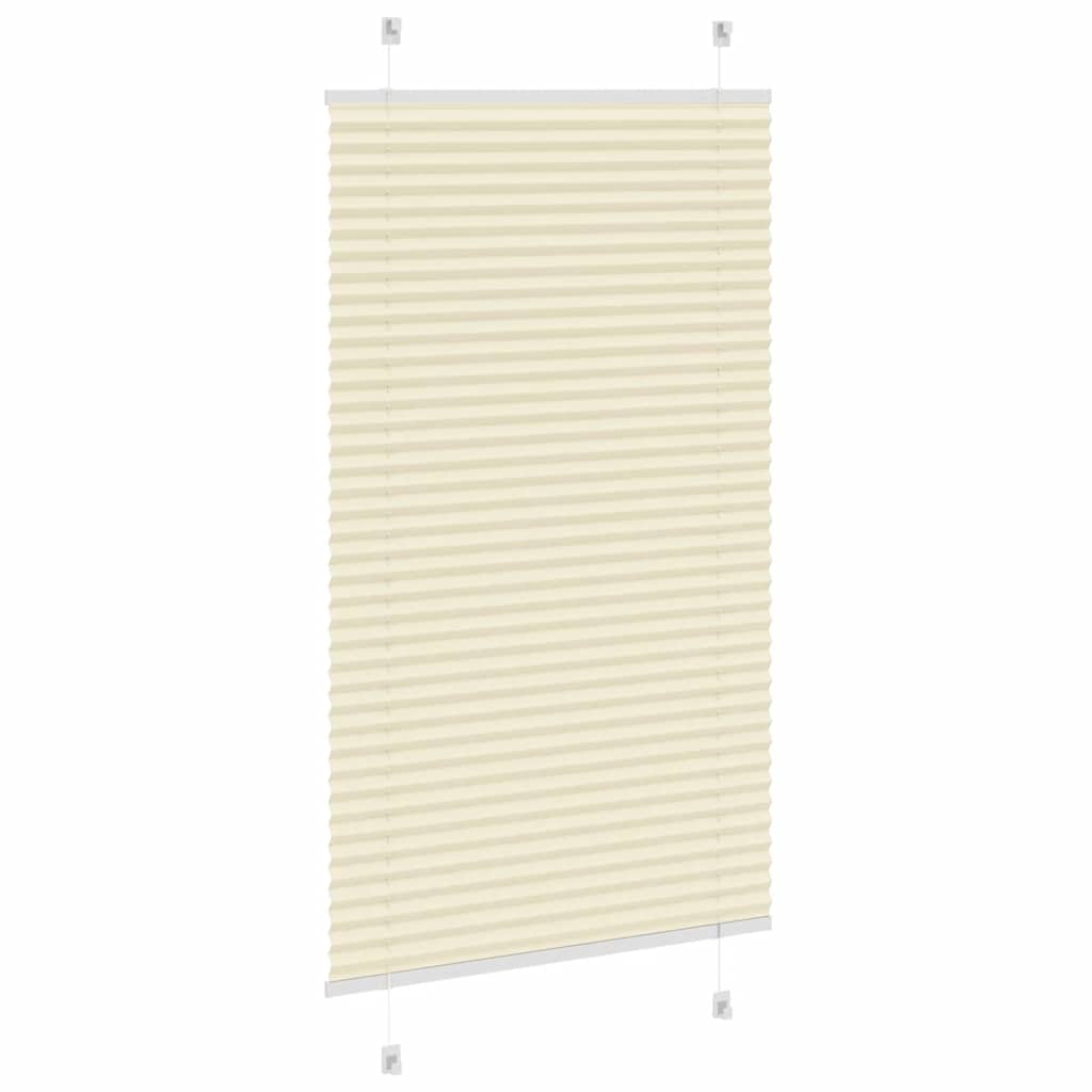 Plisirana roleta krem 70x150 cm širina tkanine 69,4 cm