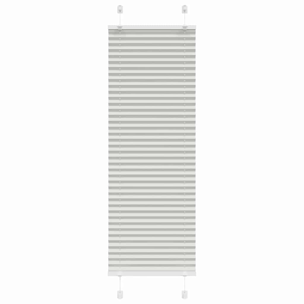 Plisirana roleta svijetlosiva 50x100 cm širina tkanine 49,4 cm