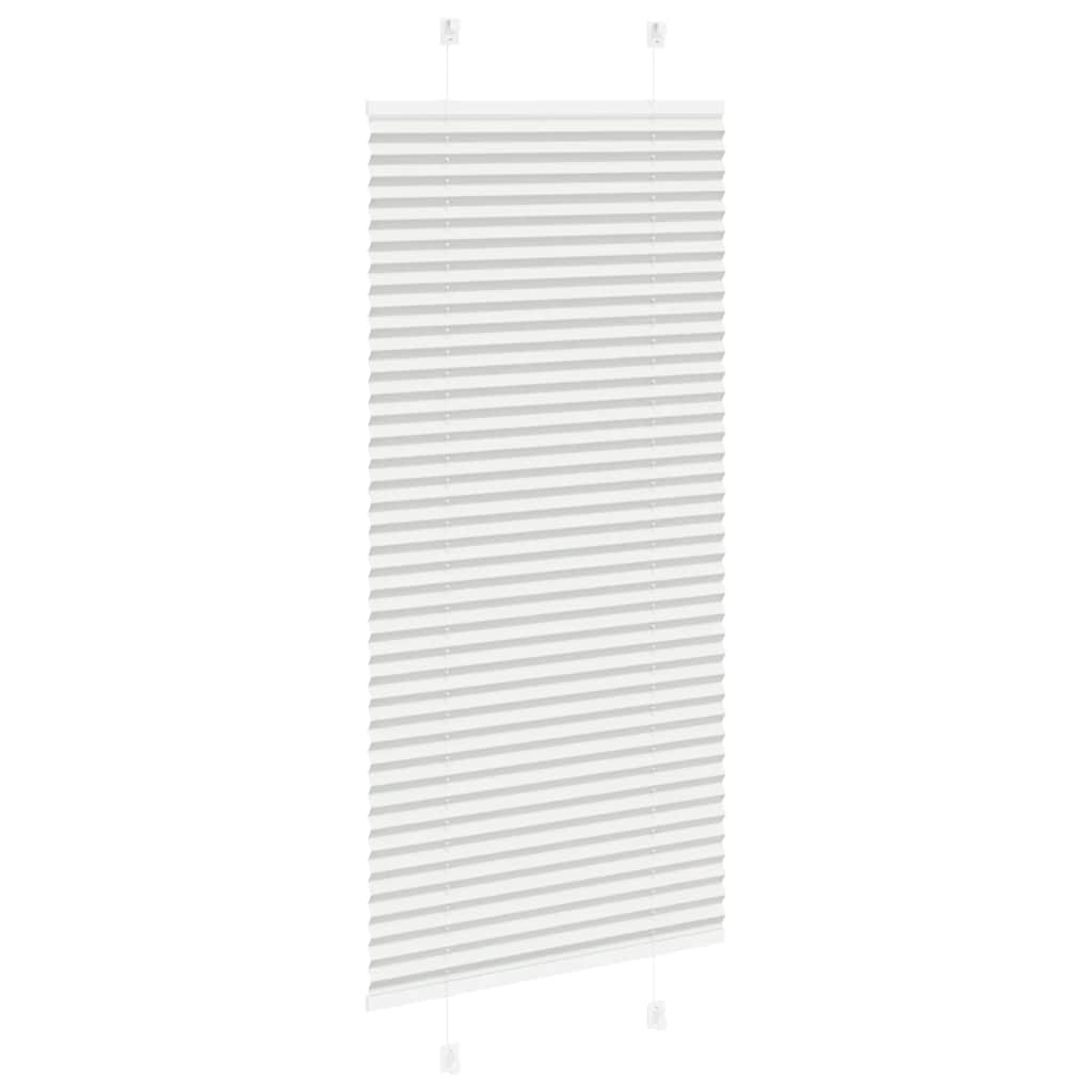 Plisirana roleta svijetlosiva 65x100 cm širina tkanine 64,4 cm