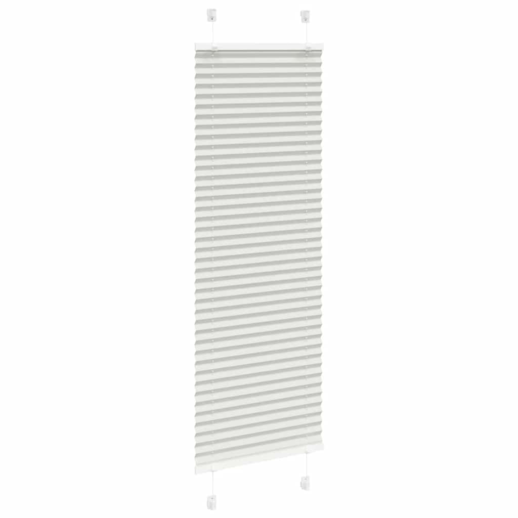 Plisirana roleta svijetlosiva 40x150 cm širina tkanine 39,4 cm