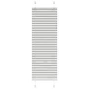Plisirana roleta svijetlosiva 50x150 cm širina tkanine 49,4 cm