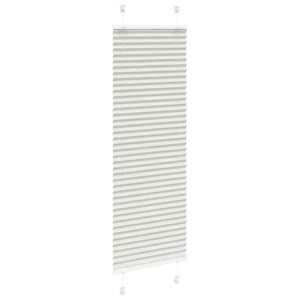 Plisirana roleta svijetlosiva 50x150 cm širina tkanine 49,4 cm