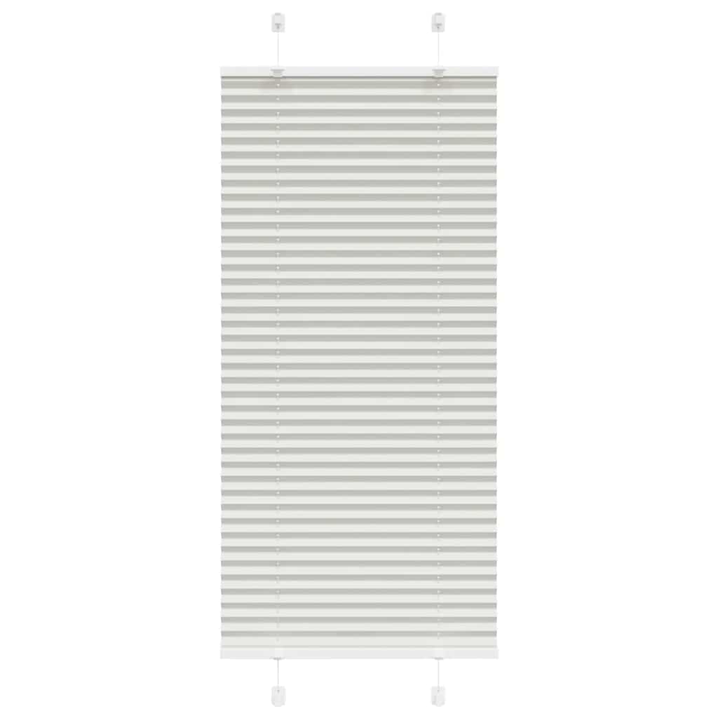 Plisirana roleta svijetlosiva 65x150 cm širina tkanine 64,4 cm
