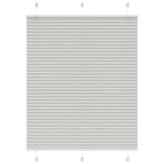 Plisirana roleta svijetlosiva 105x150 cm širina tkanine 104,4cm