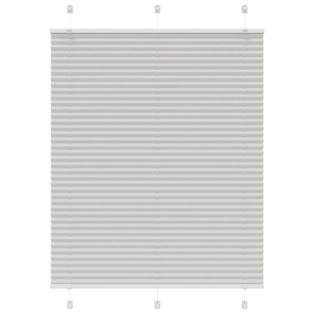 Plisirana roleta svijetlosiva 105x150 cm širina tkanine 104,4cm