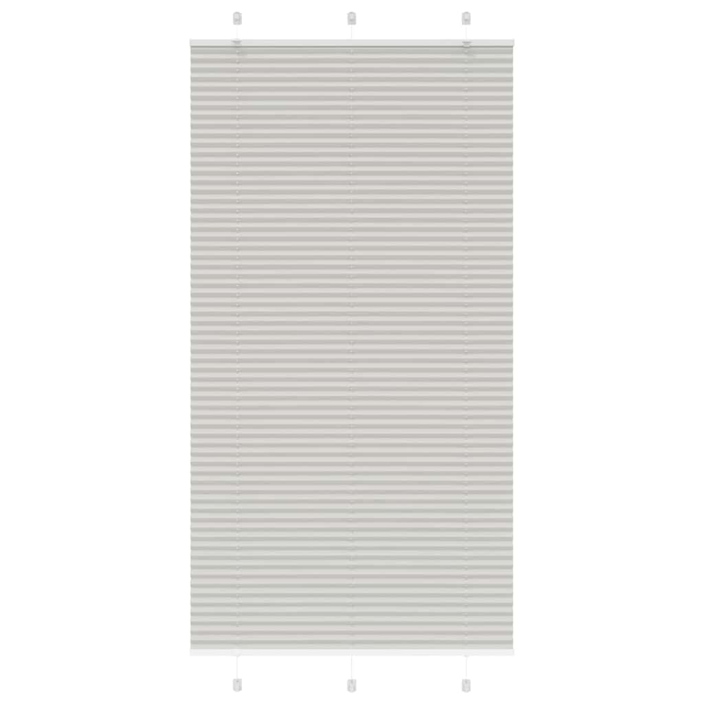 Plisirana roleta svijetlosiva 110x200 cm širina tkanine 109,4cm