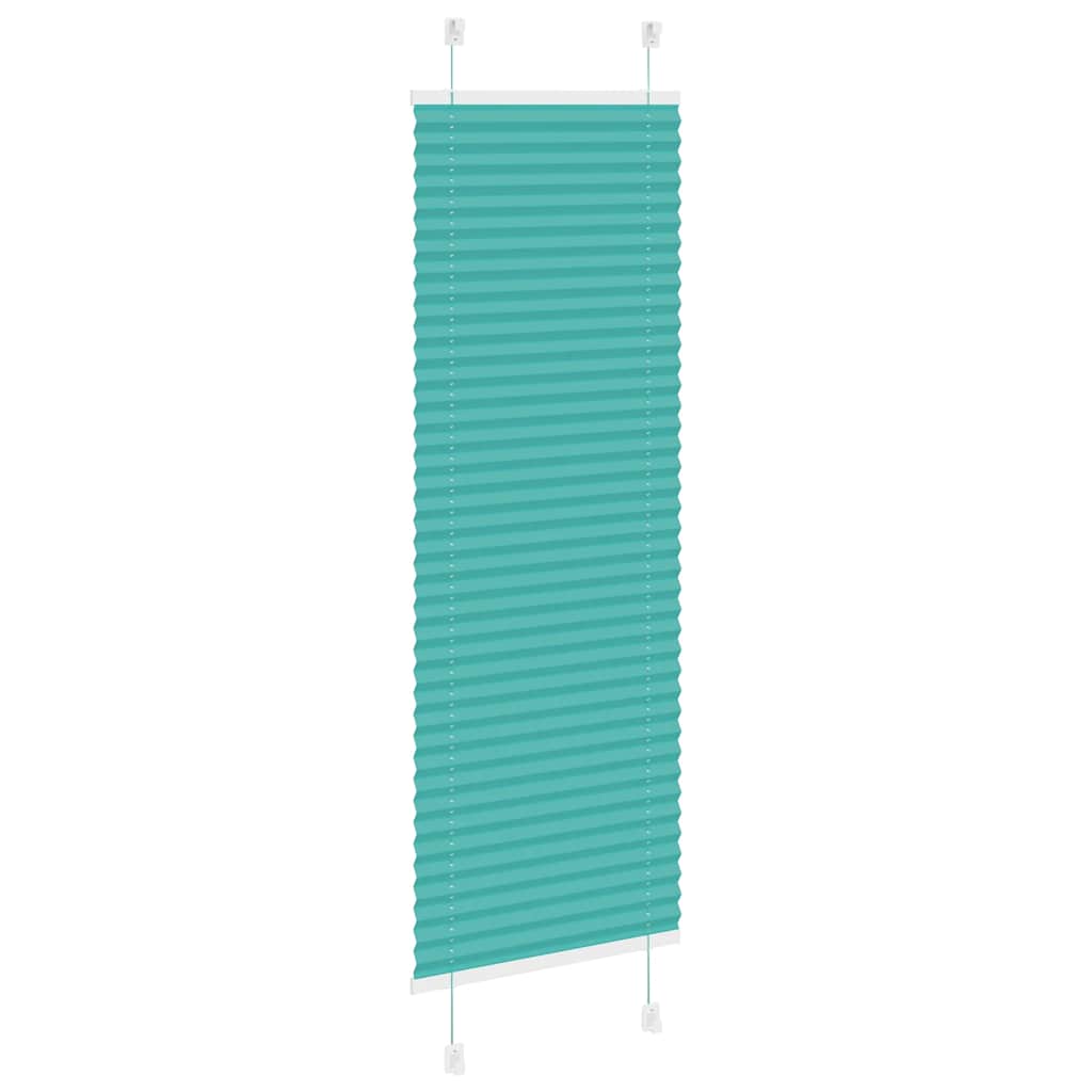 Plisirana zavjesa petrolej zelena 40x150 cm Širina tkanine 39,4 cm Poliester