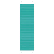 Plisirana zavjesa petrolej zelena 60x200 cm Širina tkanine 59,4 cm Poliester
