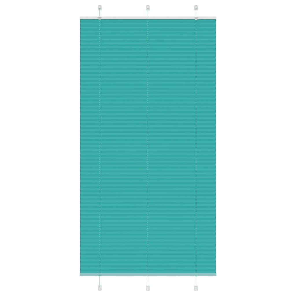 Plisirana zavjesa petrolej zelena 105x200 cm Širina tkanine 104,4 cm Poliester