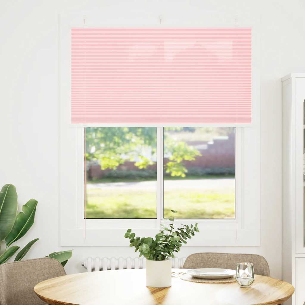 Plisirana zavjesa Roza 110x100 cm Širina tkanine 109,4 cm Poliester