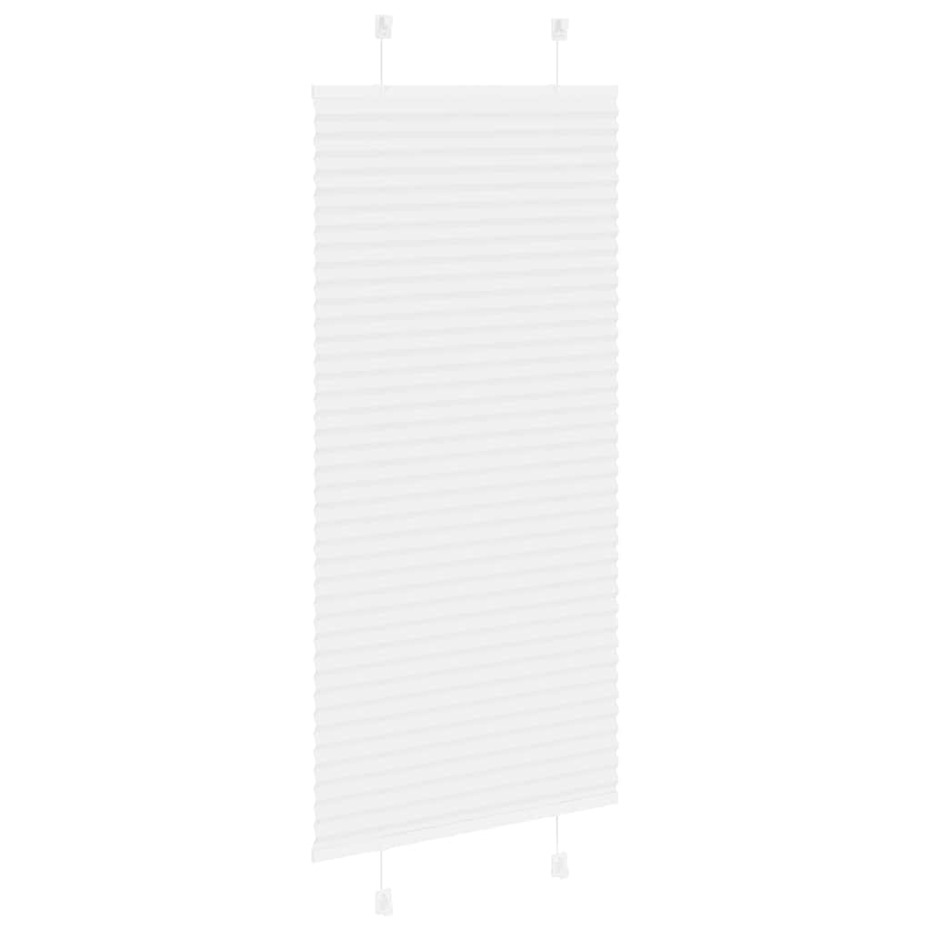 Plisirana roleta bijela 60x100 cm širina tkanine 59,4 cm