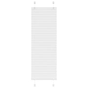 Plisirana roleta bijela 50x150 cm širina tkanine 49,4 cm