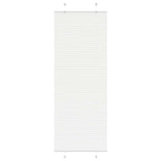 Plisirana roleta bijela 75x200 cm širina tkanine 74,4 cm