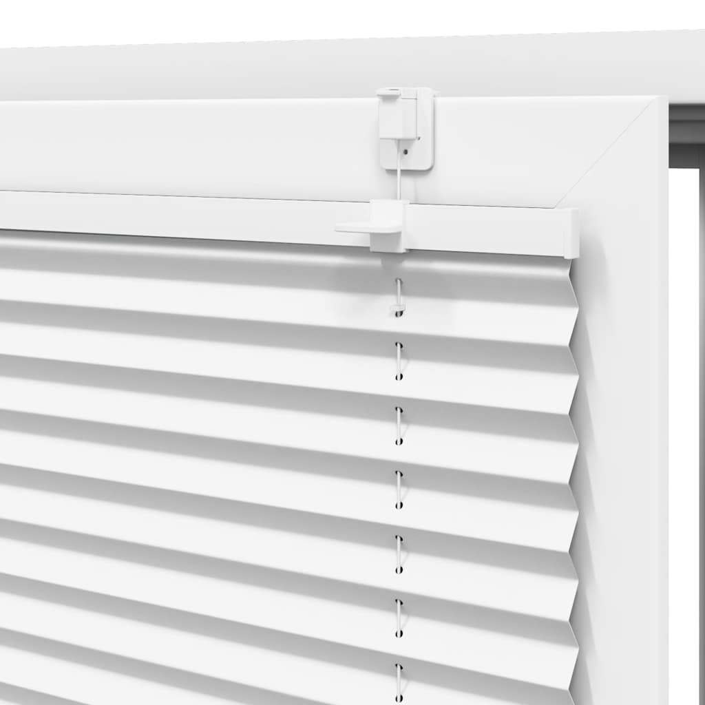 Plisirana roleta bijela 115x200 cm širina tkanine 114,4 cm