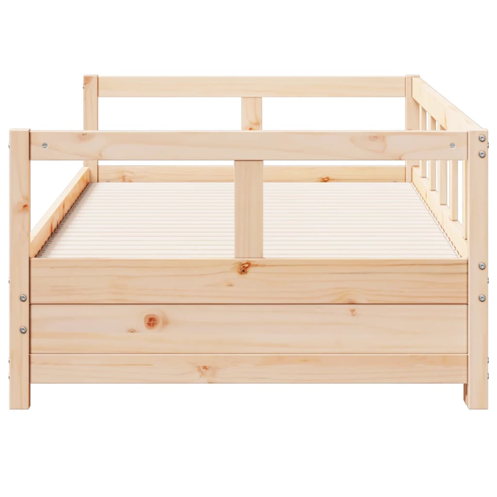 Dnevni krevet bez madraca 90 x 190 cm od masivne borovine