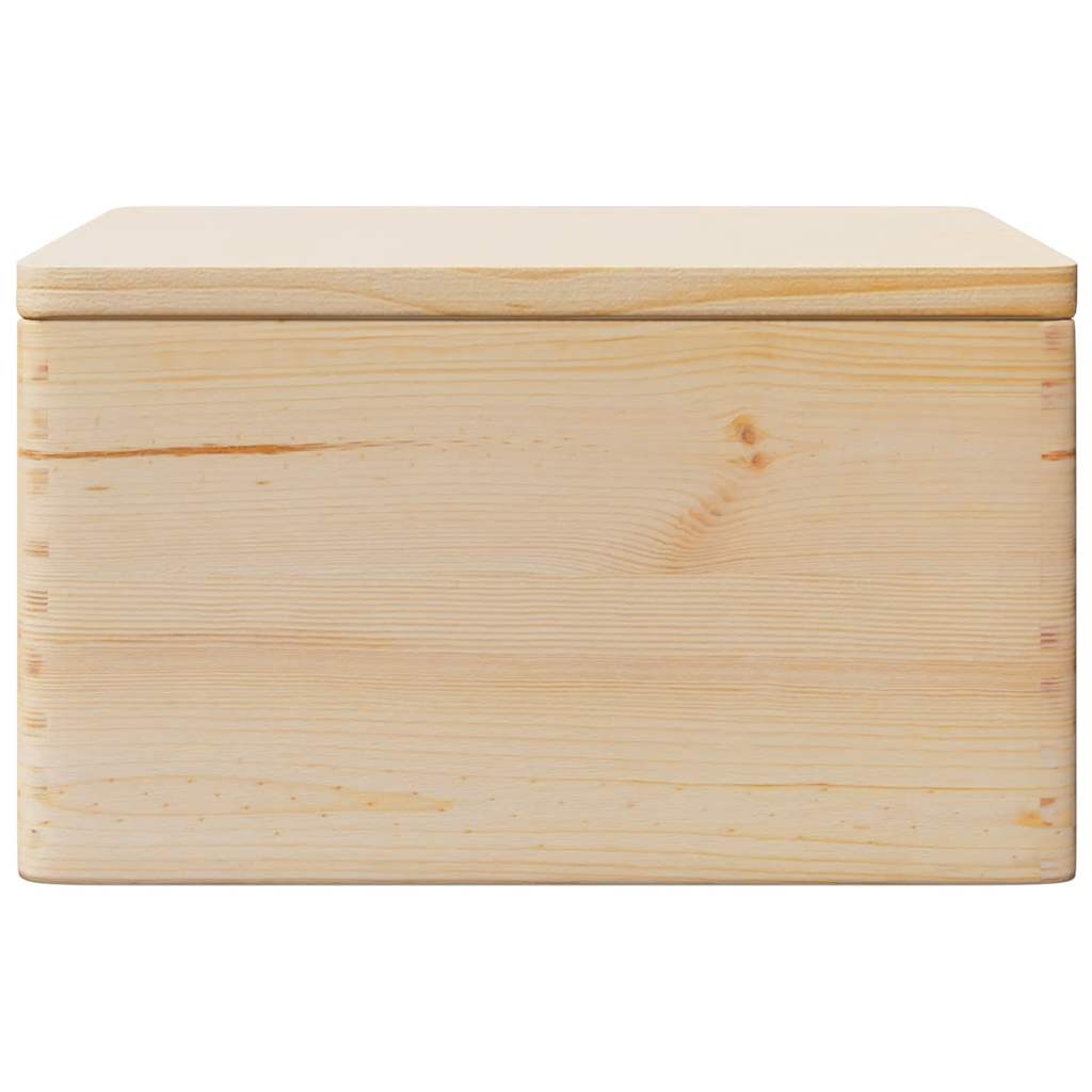 Drvena kutija s poklopcem 40x30x23 cm Puno drvo Bor