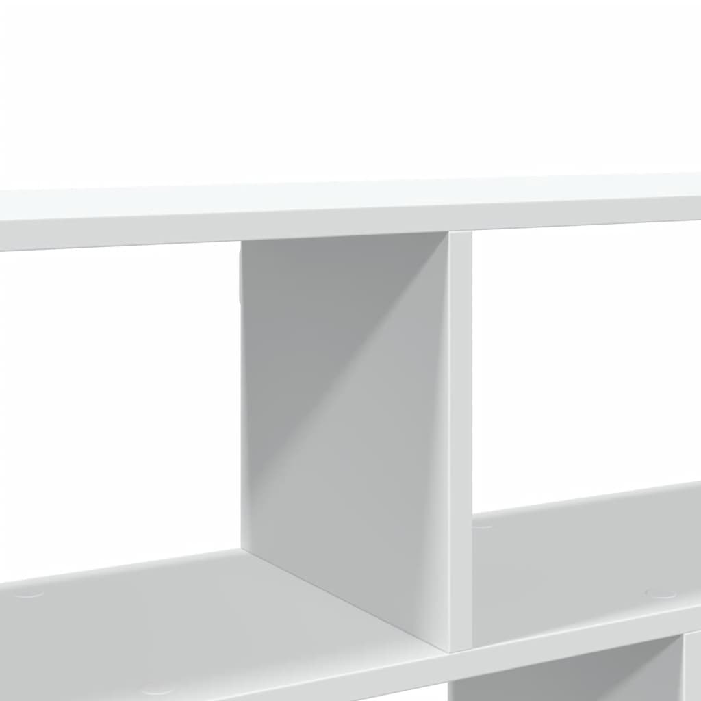 Zidna polica bijela 100x25x50 cm od konstruiranog drva