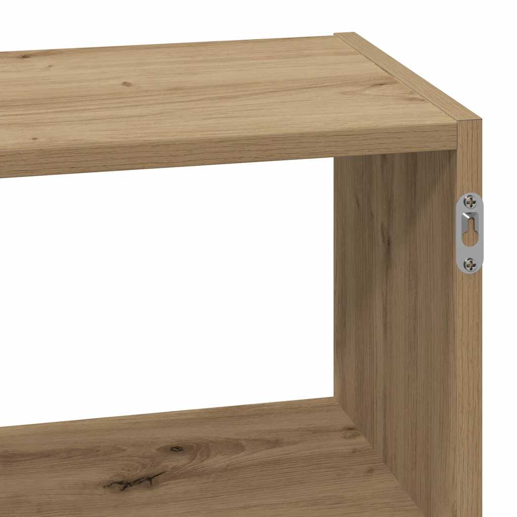 Zidna polica boja artisian hrast 100x25x50 cm drveni