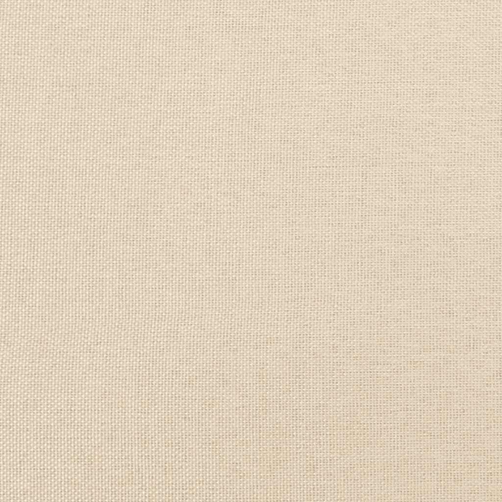 Dječji madrac s džepičastim oprugama srednje tvrdoće krem 80x160 cm od tkanine