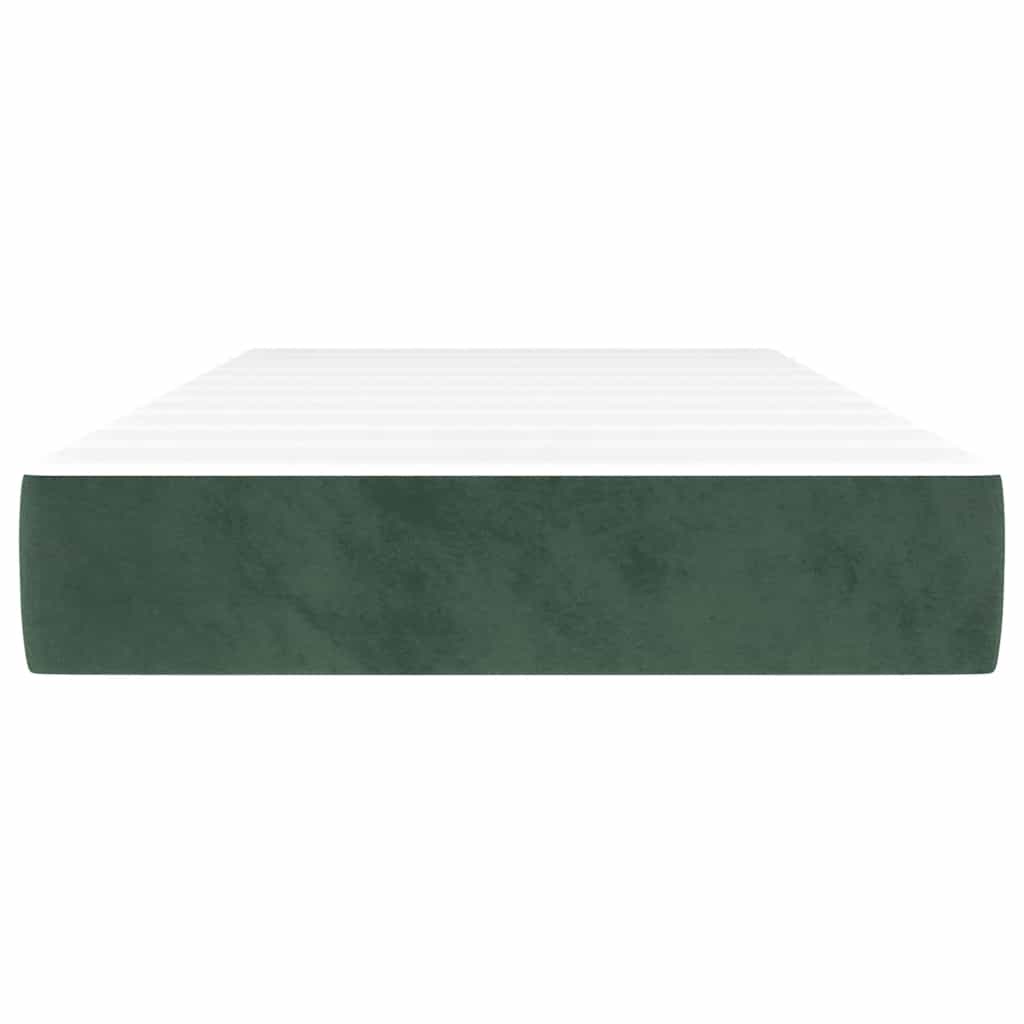 Dječji madrac s džepičastim oprugama srednje tvrdoće 80x160 cm baršunasti