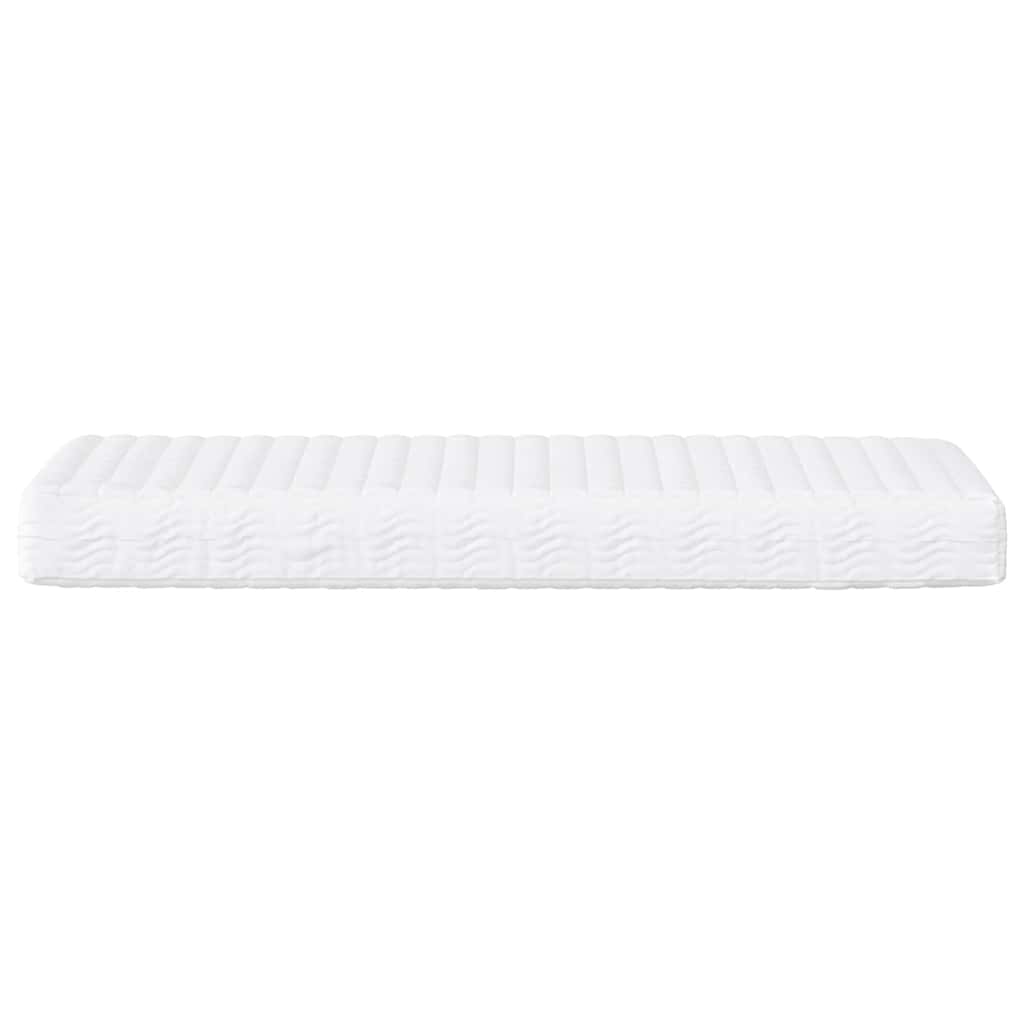 Madrac od pjene bijeli 90x210 cm tvrdoća H2 H3