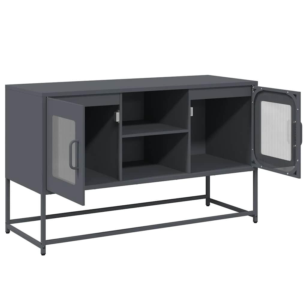 TV ormarić antracit 100,5x39x60,5 cm čelični Antracitno siva