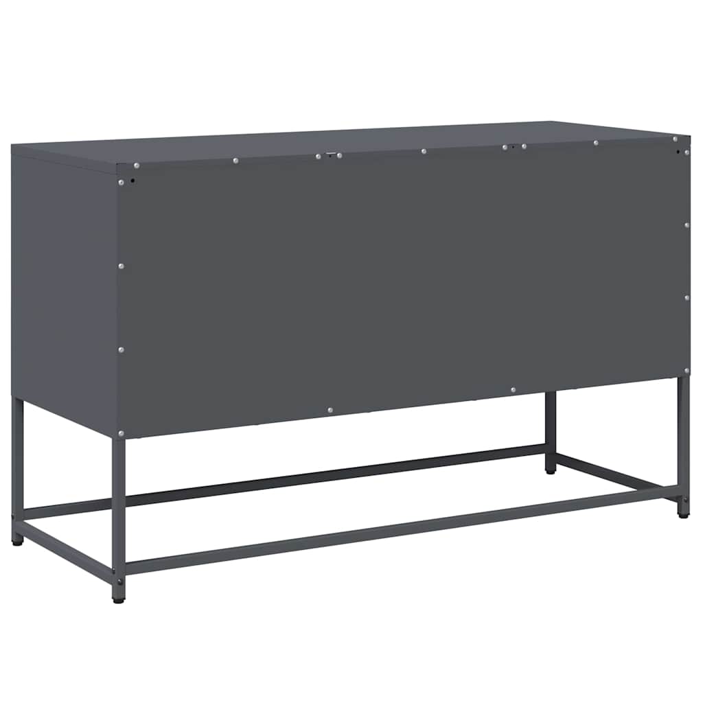 TV ormarić antracit 100,5x39x60,5 cm čelični Antracitno siva
