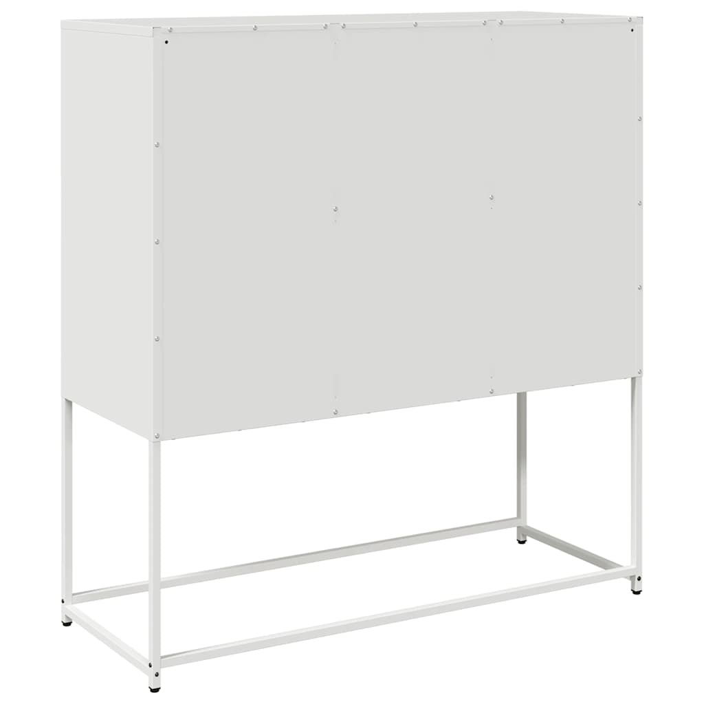 Komoda ružičasta 100,5x39x107 cm hladno valjani čelik