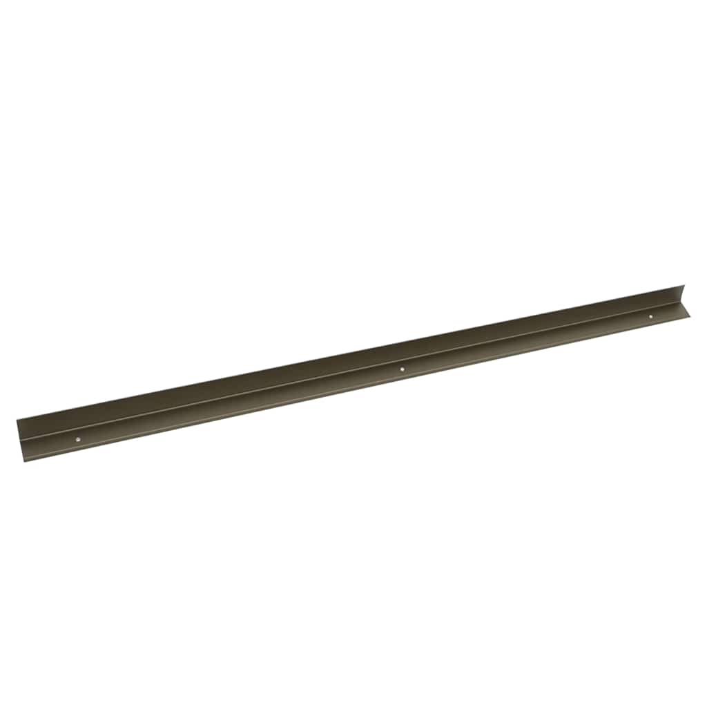 Profili za rubove stepenica 10 pcs Šampanjca 67 x 3 x 2 cm