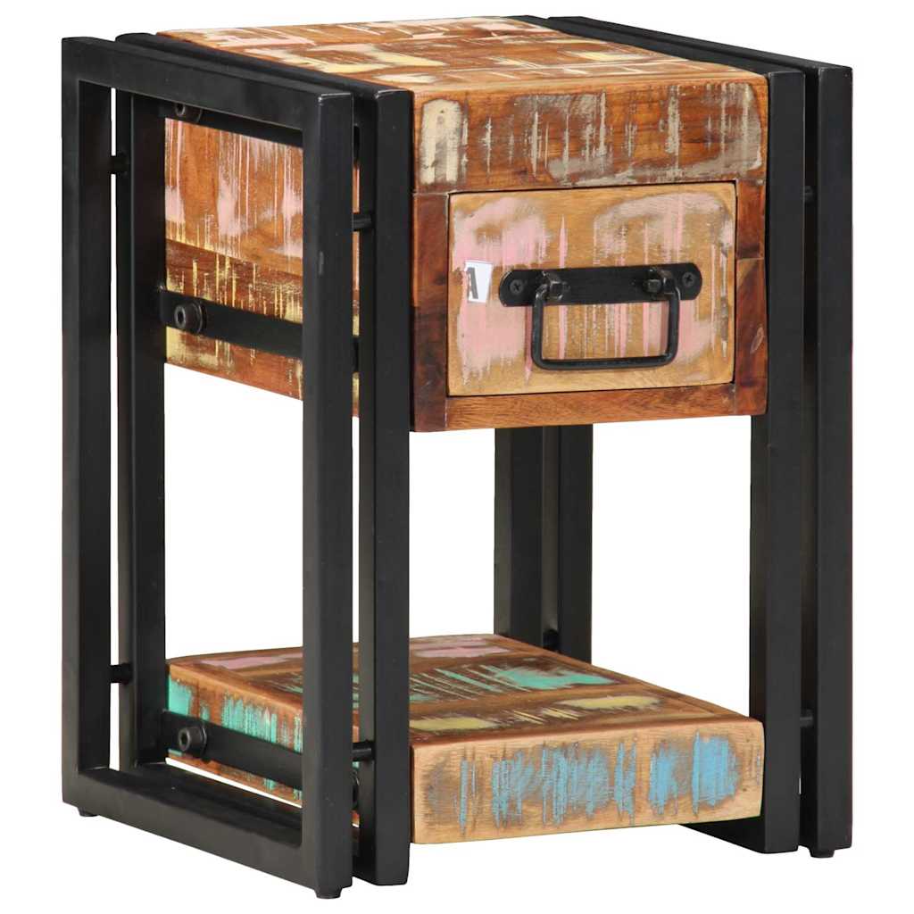 Noćni ormar 2 pcs 30 x 30 x 40 cm Čvrsto drvo iz reciklaže