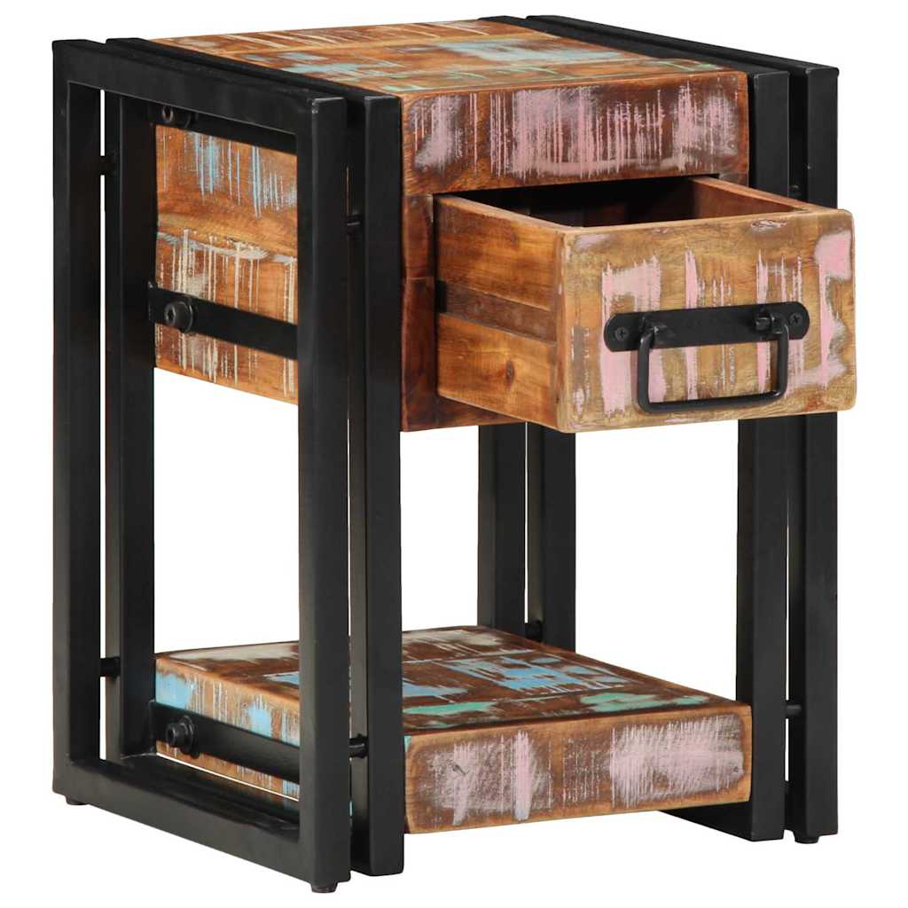 Noćni ormar 2 pcs 30 x 30 x 40 cm Čvrsto drvo iz reciklaže