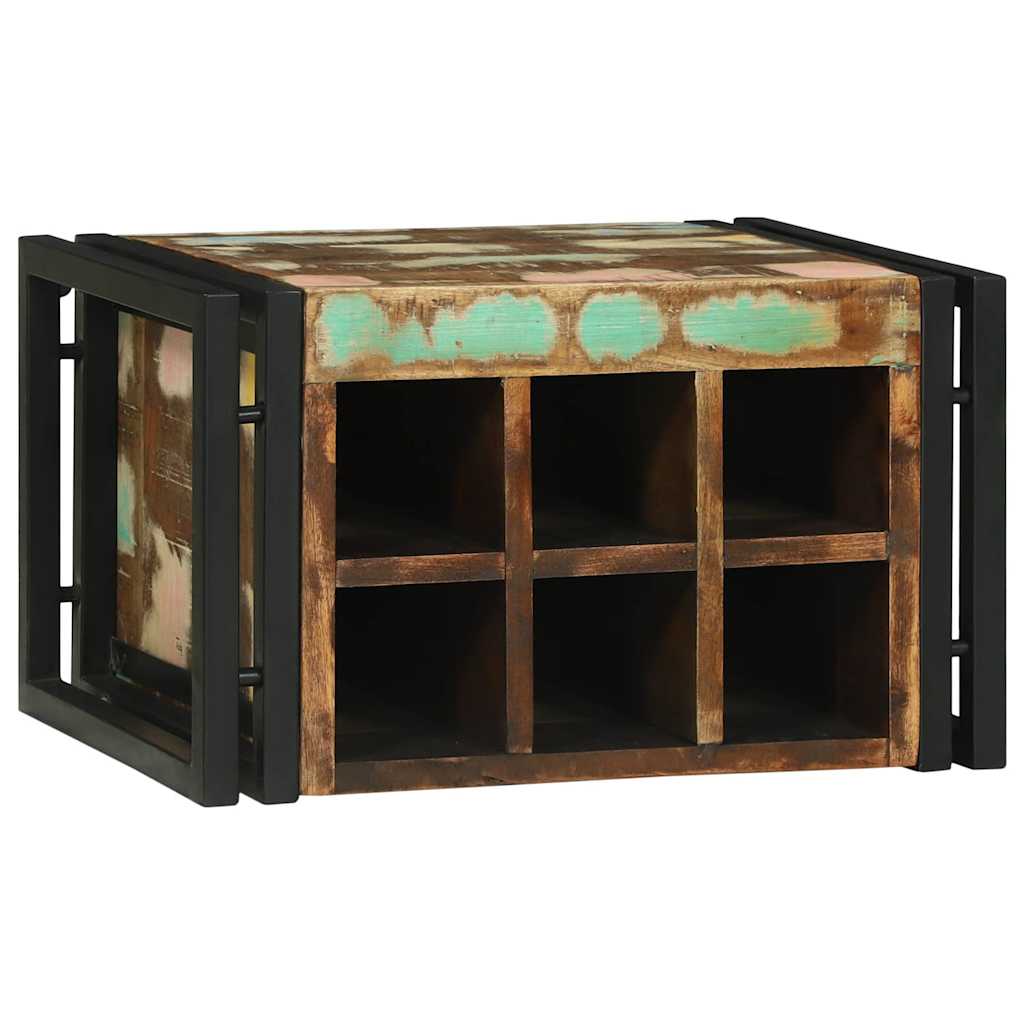 Stalak za vino 2 pcs 46 x 35 x 27,5 cm Čvrsto drvo iz reciklaže