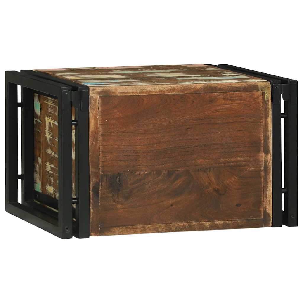 Stalak za vino 2 pcs 46 x 35 x 27,5 cm Čvrsto drvo iz reciklaže
