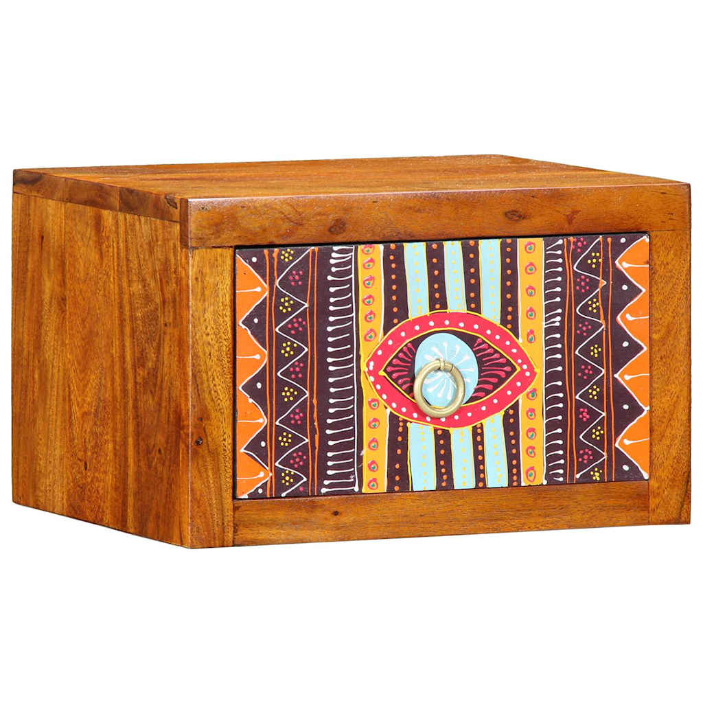 Noćni ormar s ladicama 2 pcs Smeđa 35 x 30 x 22 cm